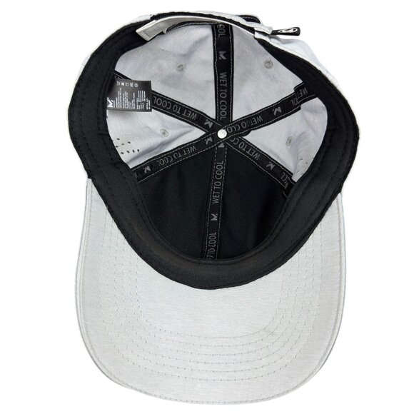 Mission Cap Adults Hydroactive Cooling Performance Vented  Light Gray Lazer Cut - Picture 10 of 12